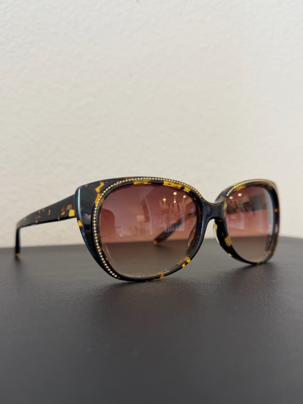 Barton Perreira Secret Alibi Tortoise Frames Gold Beaded 59□16 Japan